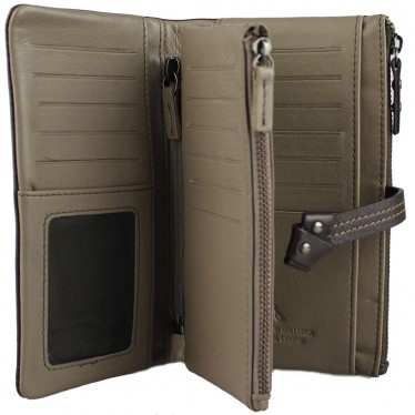 ABBACINO WALLET VEGA  MARRON