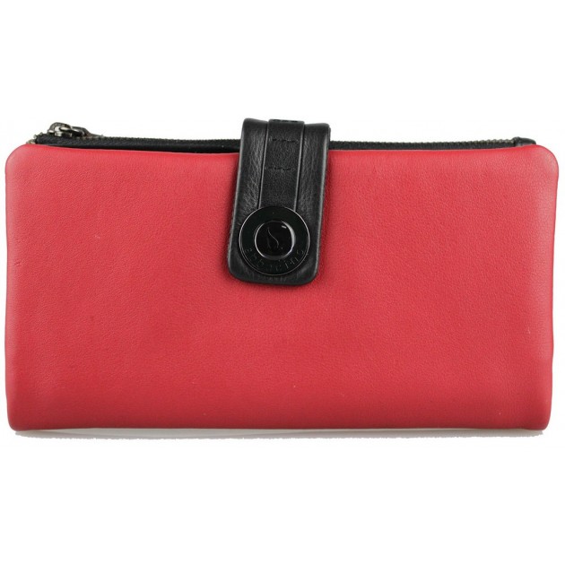 ABBACINO WALLET ALBA  ROJO