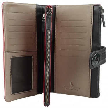 ABBACINO WALLET ALBA  ROJO