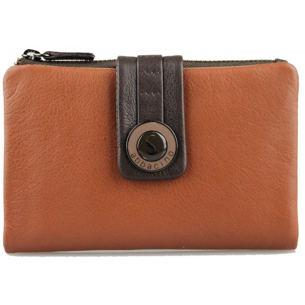 ABBACINO WALLET ALBA  MARRON