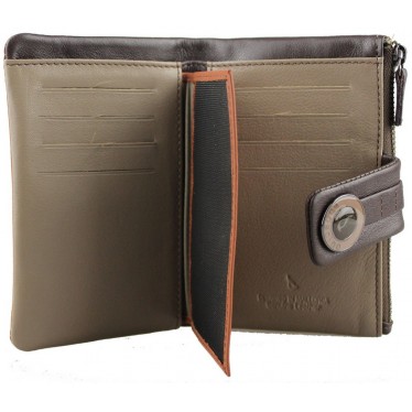 ABBACINO WALLET ALBA  MARRON