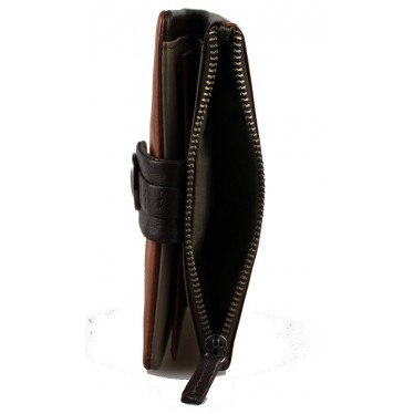 ABBACINO WALLET ALBA  MARRON
