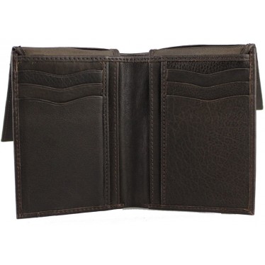 ABBACINO WALLET JONES  MARRON