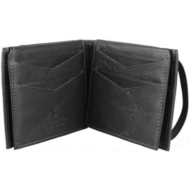 ABBACINO WALLET TIRANT SIN MONEDERO  BLACK