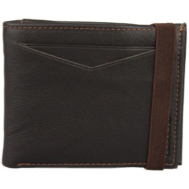ABBACINO WALLET TIRANT SIN MONEDERO  BROWN