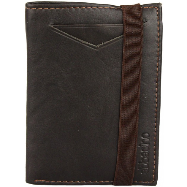 ABBACINO WALLET TIRANT S VERTICAL BROWN