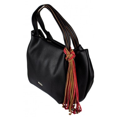 ABBACINO TRENDY ESPONJA BOLSO MUJER  NEGRO