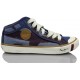 NAVY JEANS BOY LACE LOW BOOT  AZUL