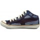 NAVY JEANS BOY LACE LOW BOOT  AZUL
