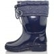 PABLOSKY BOTAS DE AGUA PVC CON CORDONES NIÑOS UNISEX  MARINO
