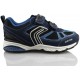 GEOX J BERNIE A TEXT GBK SUEDE  AZUL