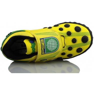 FOOTGOL FUTBOL CHUTA FUERTE NIÑO  AMARILLO
