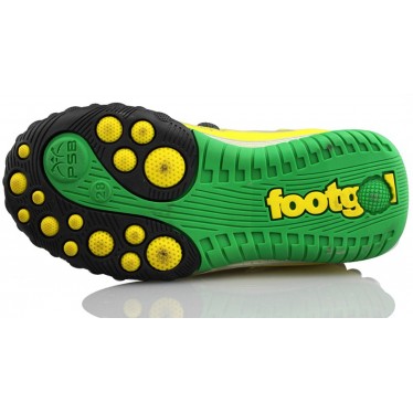 FOOTGOL FUTBOL CHUTA FUERTE NIÑO  AMARILLO