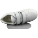 CALZAMEDI DOBLE VELCRO COMODO NIÑO  BLANCO
