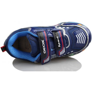 J ANDROID BOY BA DBK ZAPATILLA LUCES CHICO  AZUL