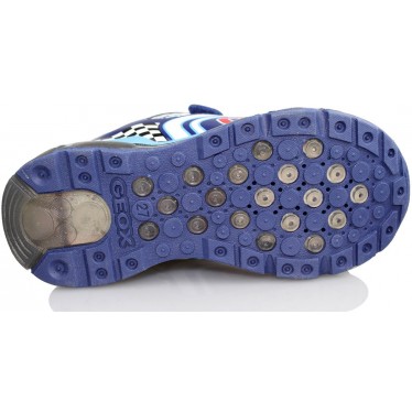 J ANDROID BOY BA DBK ZAPATILLA LUCES CHICO  AZUL