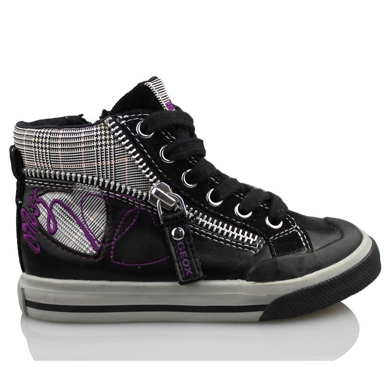 GEOX NIÑA J MOVIE BLACK  NEGRO