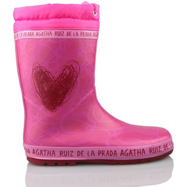 AGATHA RUIZ DE LA PRADA BOTA AGUA K  ROSA