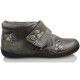 ELFOS KIDS VELCRO FLOR  MARRON