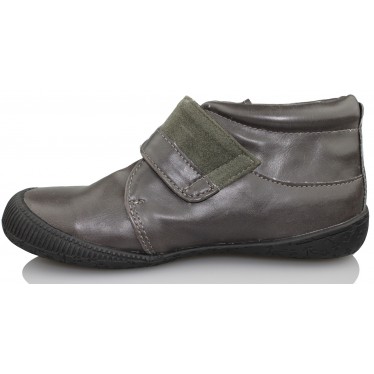 ELFOS KIDS VELCRO FLOR  MARRON