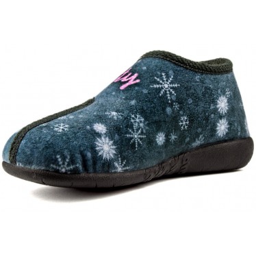 ZAPATILLAS CASA NIÑA PRETTY GIRL  AZUL