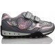 GEOX JN JOCKER GBK AS FULL ZAPATILLA LUCES NIÑA  GRIS