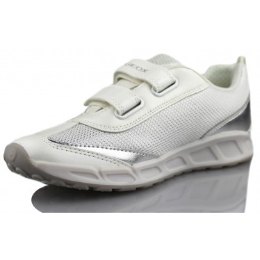 GEOX J SHUTTLE G.A. LUCES  BLANCO