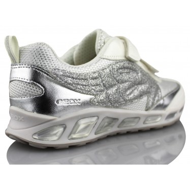 GEOX J SHUTTLE G.A. LUCES  BLANCO