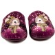 VULLADI ZAPATILLAS PARA NIÑA LOVE  BURDEOS