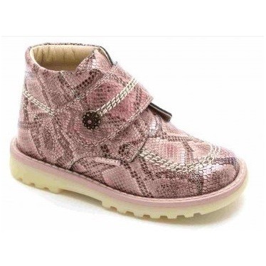 PABLOSKY NIÑA VELCRO BOTA  ROSA