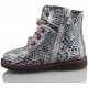 PABLOSKY BOTIN NIÑA CORDON MODA VIPERA  GRIS