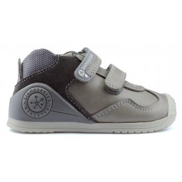 ZAPATILLAS BIOMECANICS BEBE BRAD  ANTRACITA