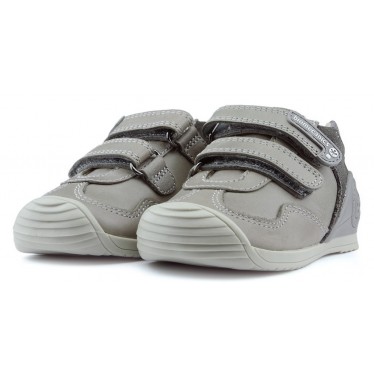 ZAPATILLAS BIOMECANICS BEBE BRAD  ANTRACITA