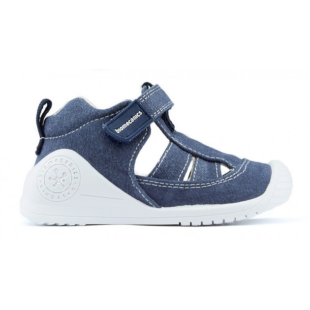 SANDALIAS BIOMECANICS LONA BEBÉ AZUL_MARINO