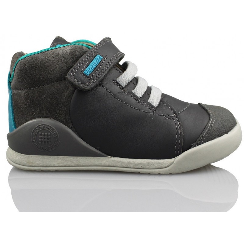 BIOMECANICS SAUVAGE BOTIN GOMAS CREMALLERA CHICO  GRIS