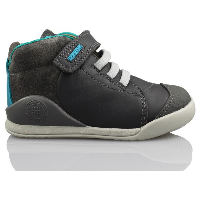 BIOMECANICS SAUVAGE BOTIN GOMAS CREMALLERA CHICO GRIS