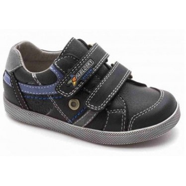 PABLOSKY ZAPATILLA DOBLE VELCRO CASUAL  NEGRO