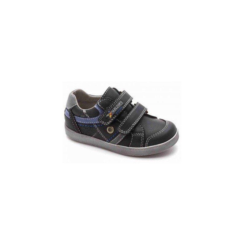 PABLOSKY ZAPATILLA DOBLE VELCRO CASUAL  NEGRO