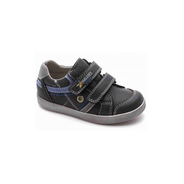PABLOSKY ZAPATILLA DOBLE VELCRO CASUAL NEGRO
