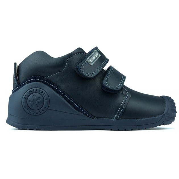 BIOMECANICS PIEL DOBLE VELCRO AZUL