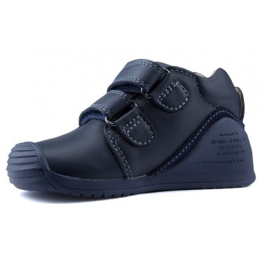 BIOMECANICS PIEL DOBLE VELCRO  AZUL