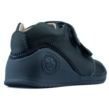 BIOMECANICS PIEL DOBLE VELCRO  AZUL