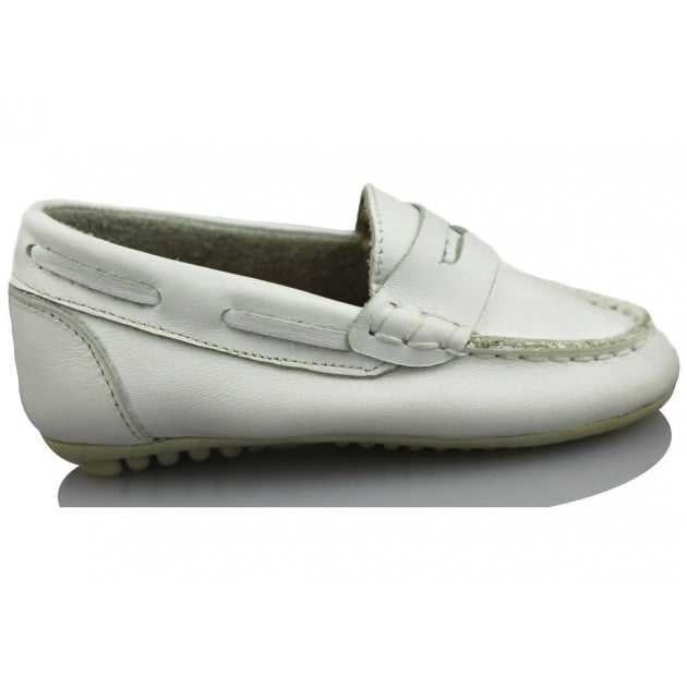 ELFOS MOCASIN BEBE BLANCO