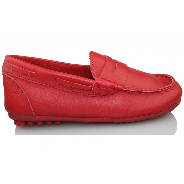 ELFOS MOCASIN BEBE ROJO