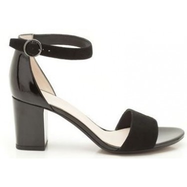 CLARKS SUSIE DEVA BLACK COMBI SUEDE  BLACK