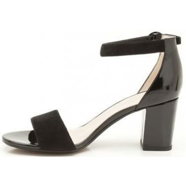 CLARKS SUSIE DEVA BLACK COMBI SUEDE  BLACK