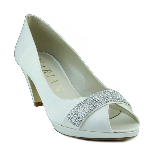 MARIAN ZAPATO BLANCO TACON BAJO COMODO BLANCO