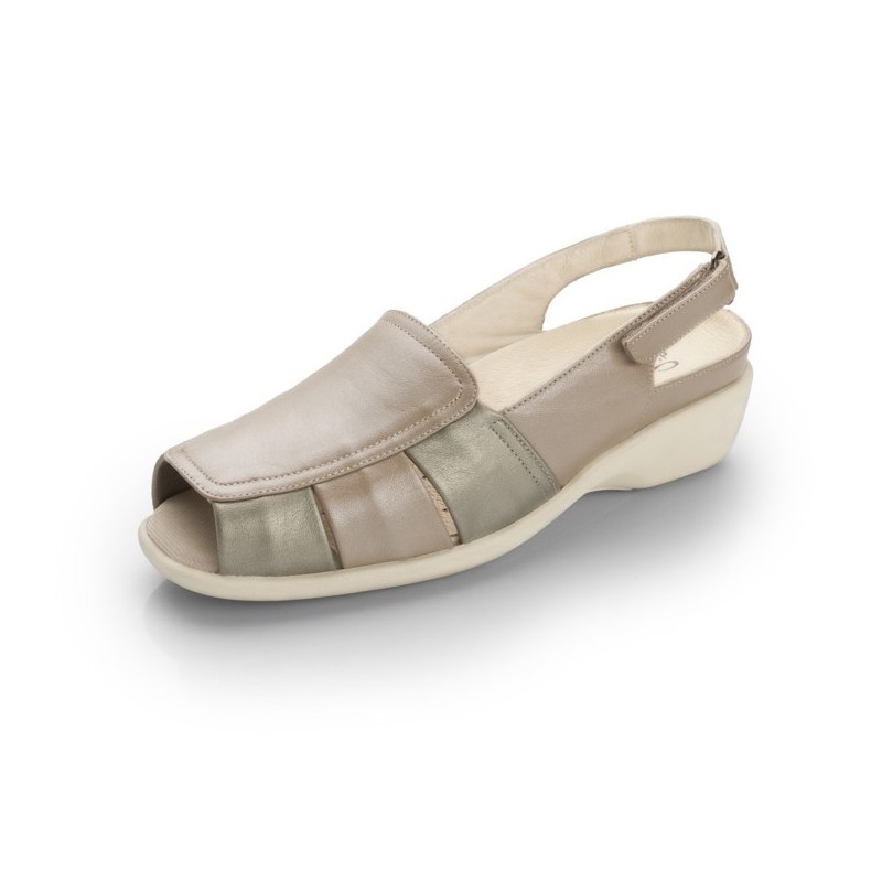 DTORRES SANDALIA BELEN D7 MUJER ANATOMICA  BEIGE
