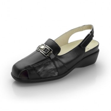 SANDALIAS DTORRES GEMA  NEGRO