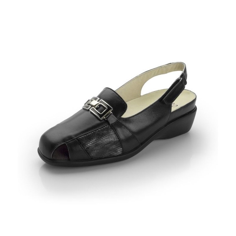 SANDALIAS DTORRES GEMA  NEGRO